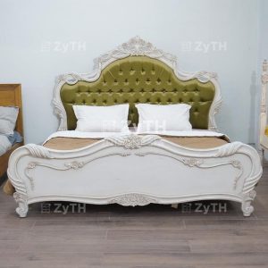 Tempat Tidur Ukir Klasik Berkualitas Ekspor Octavie Bed