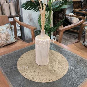 Vas Kayu Bunga Kering Aesthetic / Blonde Vas