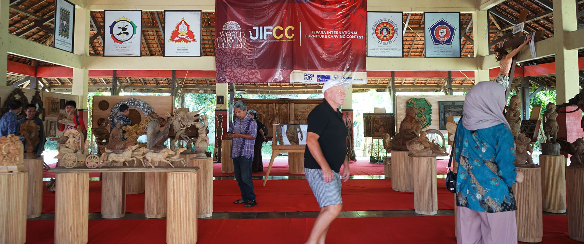 Indonesia International Furniture Expo in Jepara of Furniture Trade Centerl